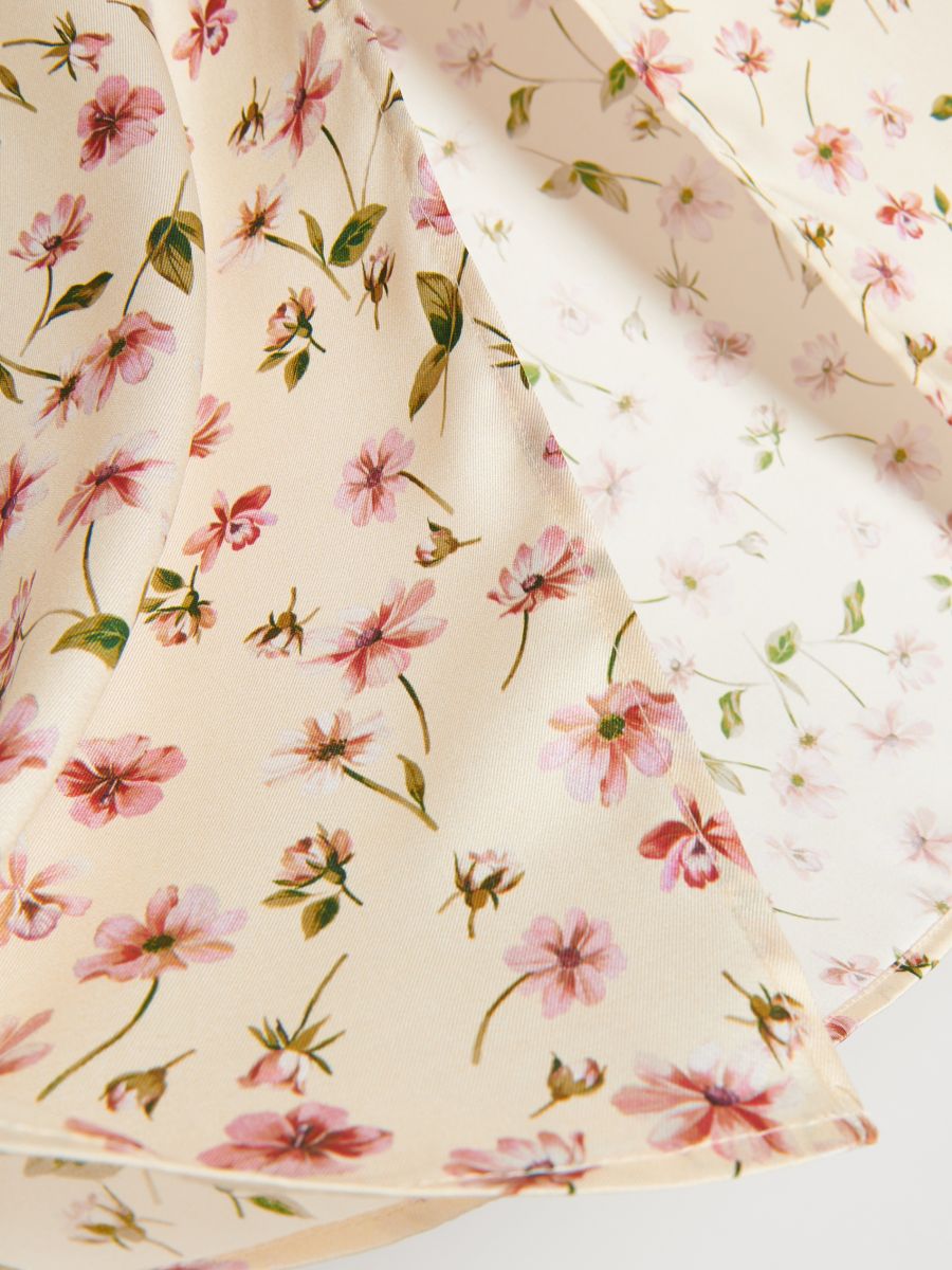 Jupe à motif - crème - RESERVED - 4