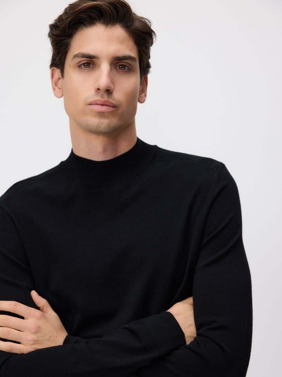 Viscose blend jumper - black - RESERVED - 2