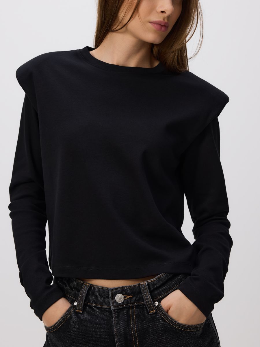 LADIES` BLOUSE - black - RESERVED