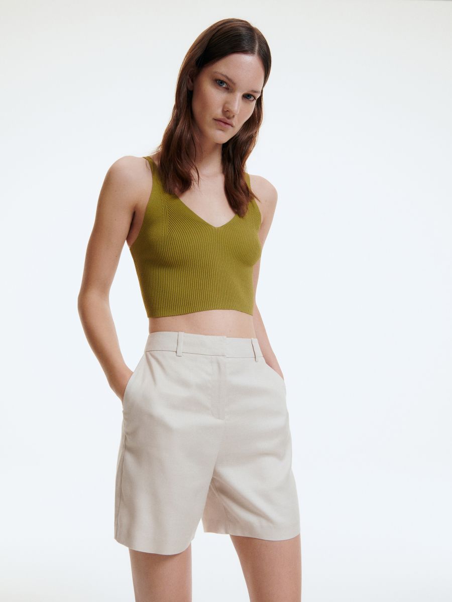 Tencel™ Lyocell shorts - nude - RESERVED - 2
