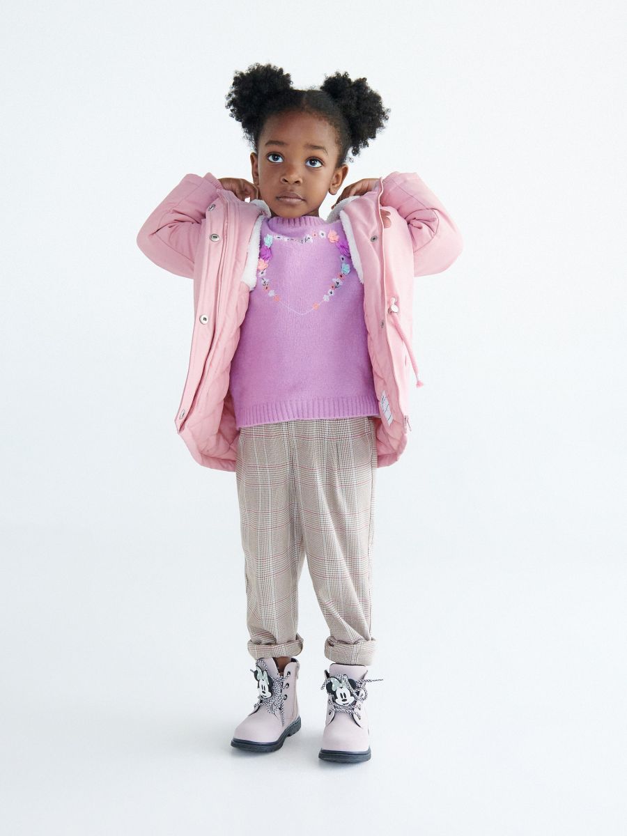 Minnie Mouse insulated jacket - dusty rose - RESERVED - 3