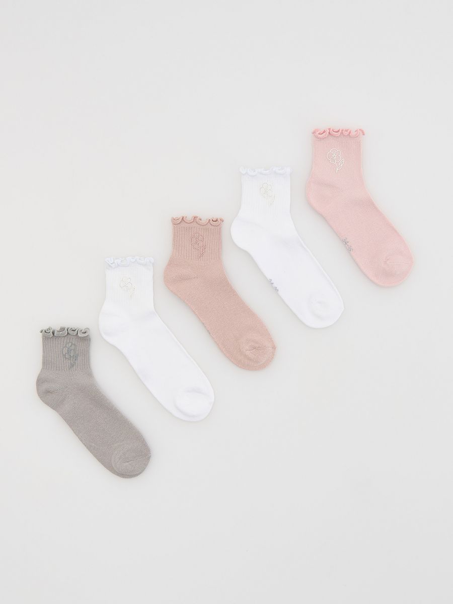 Patterned socks 5 pack - multicolor - RESERVED