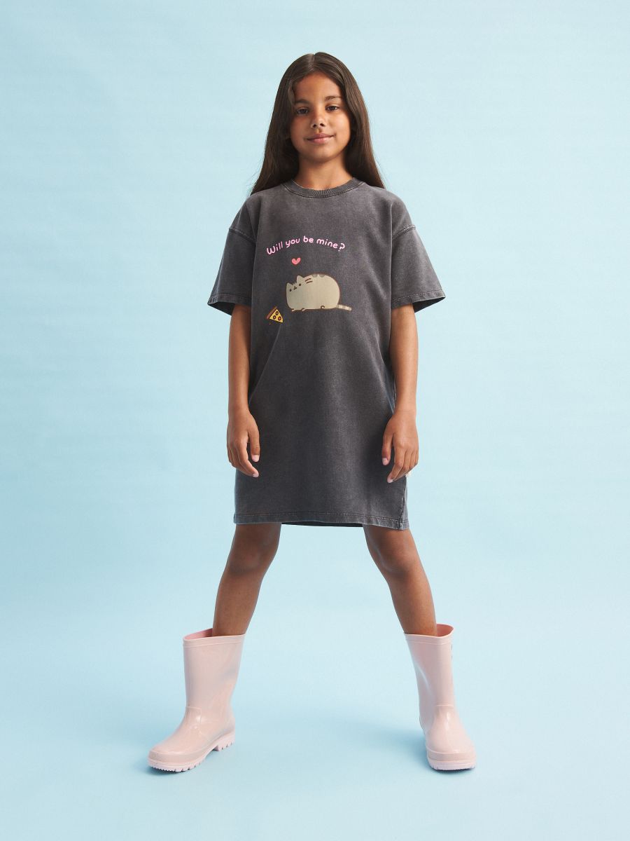 Pusheen gumicsizma - mályva - RESERVED - 5