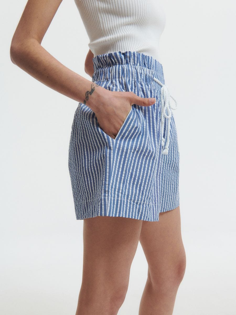 LADIES` SHORTS - šareno - RESERVED - 2