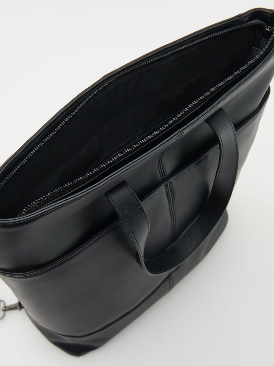 Bag and backpack 2 in 1 - black - RESERVED - 7