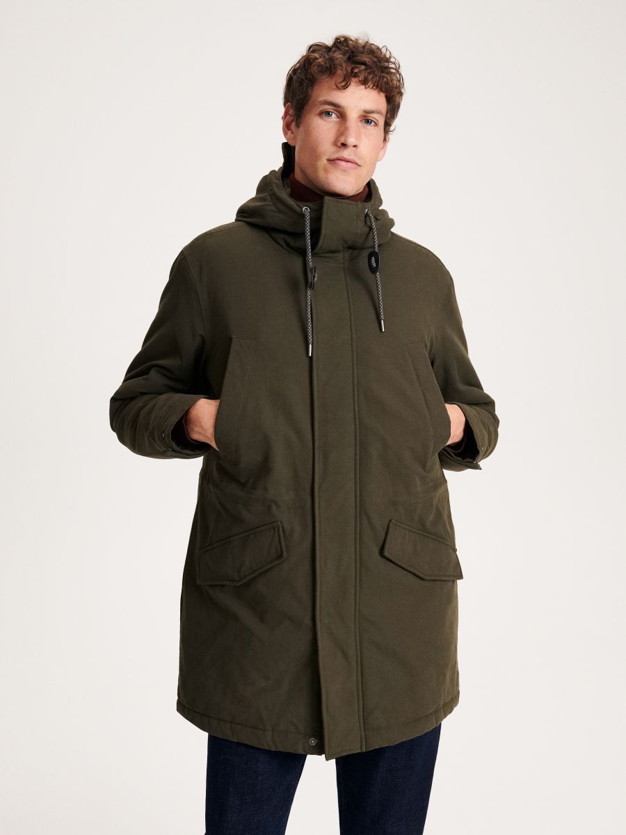 Hooded parka Color green - RESERVED - 2601C-87X