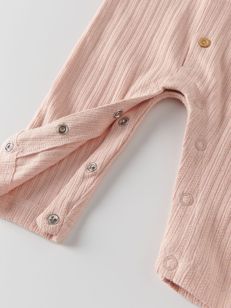 Romper suit and beanie set - pastel pink - RESERVED - 3