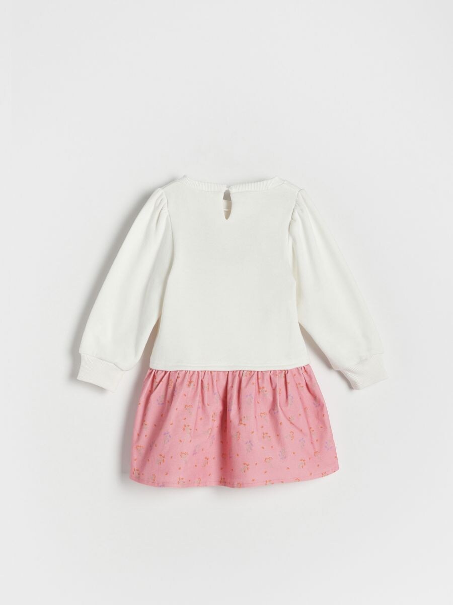Kleid mit dekorativem Saum - bunt - RESERVED - 4