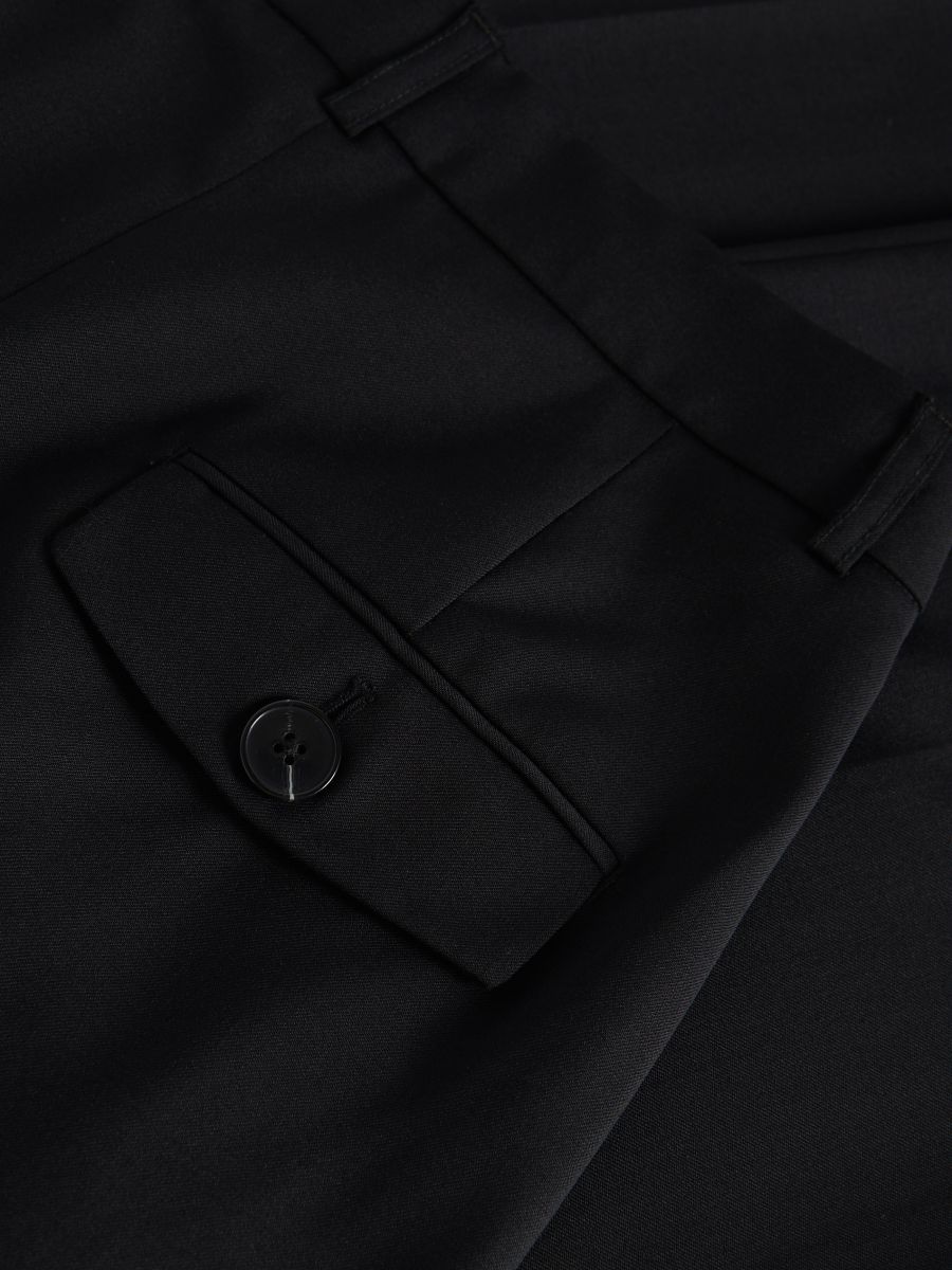 Wool carrot trousers - black - RESERVED - 5