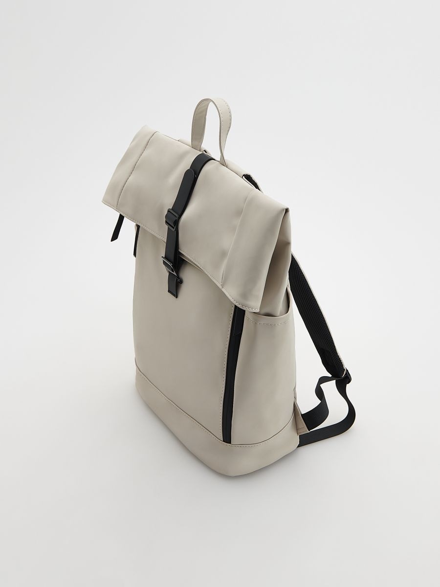 Waterproof backpack - cream - RESERVED