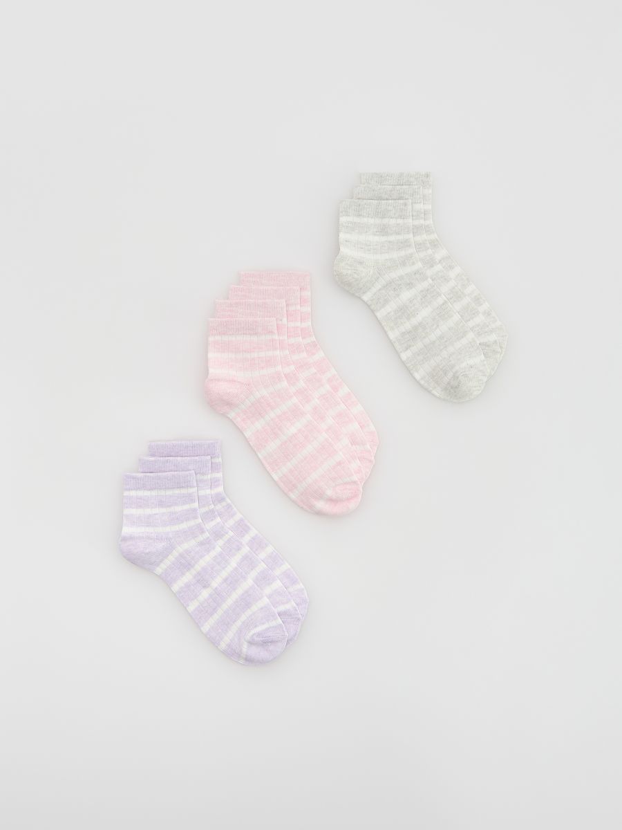 GIRLS` SOCKS MULTI - multicolor - RESERVED