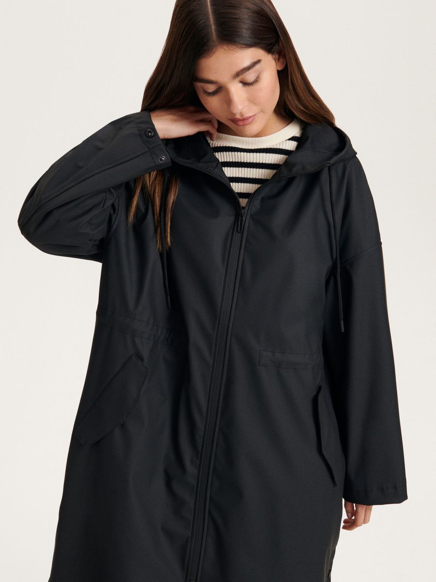 Parka do deště - černý - RESERVED - 3