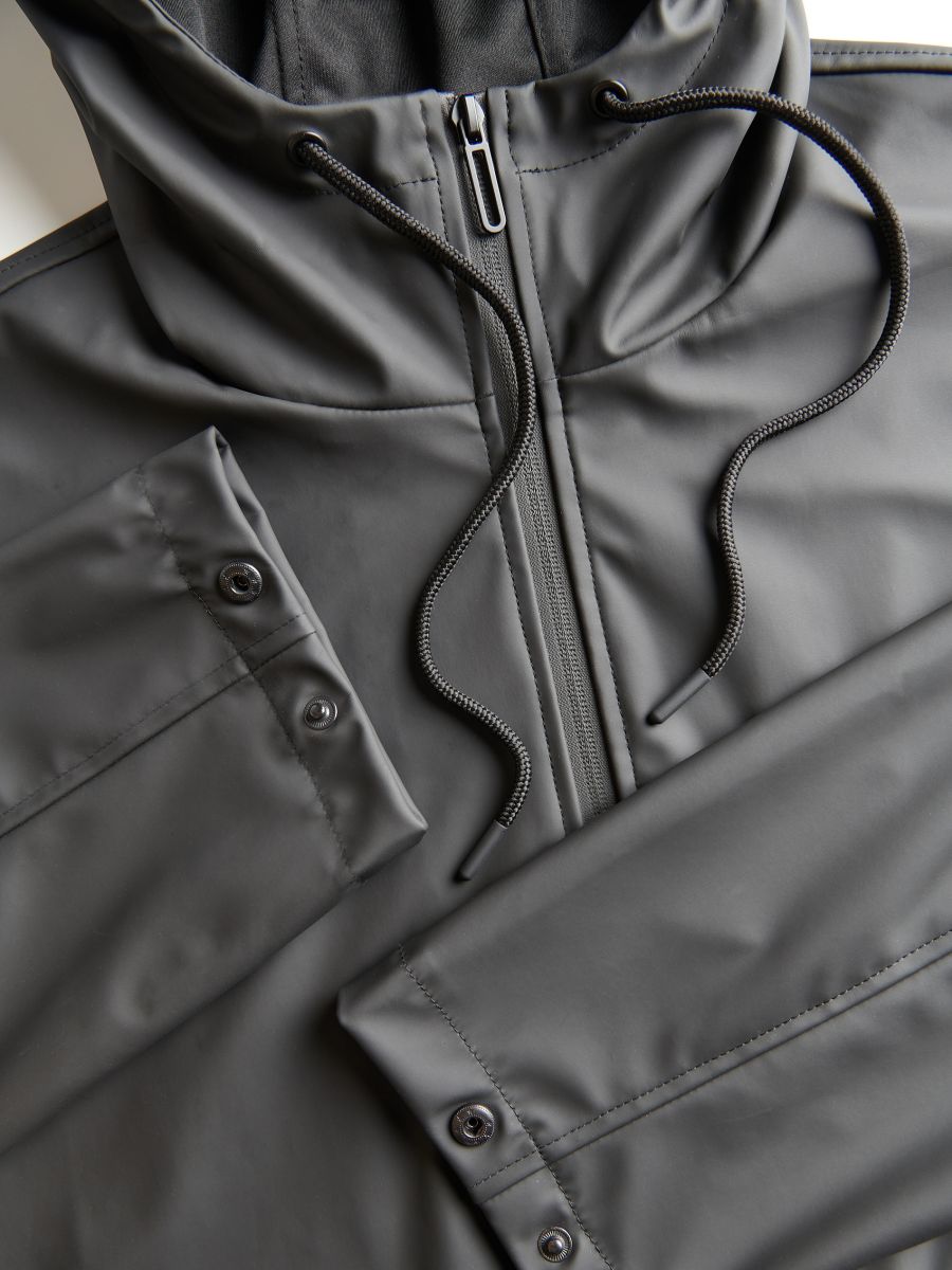 Parka do deště - černý - RESERVED - 6
