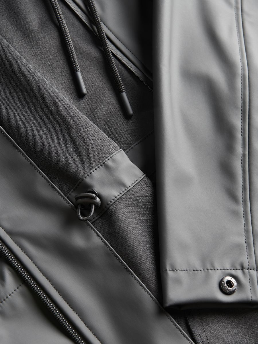 Parka do deště - černý - RESERVED - 8
