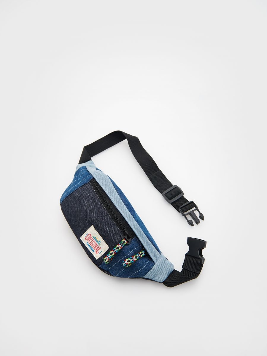 Bumbag with patch - navy - RESERVED - 4