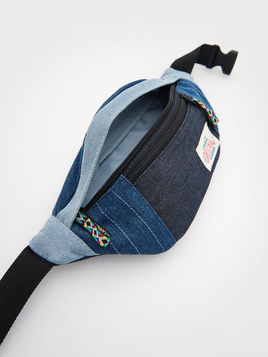 Bumbag with patch - navy - RESERVED - 7
