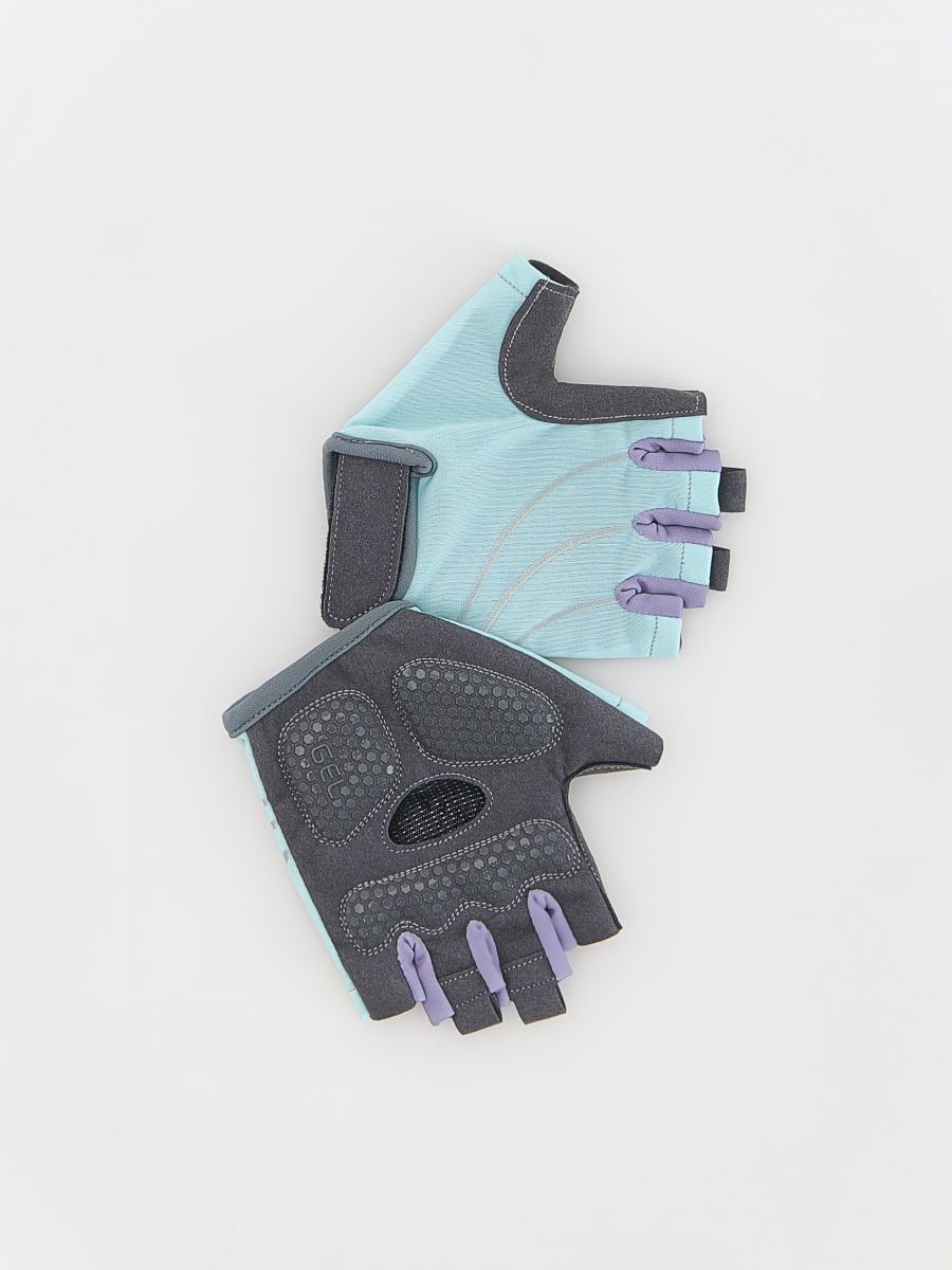 BOYS` GLOVES - pale turquoise - RESERVED