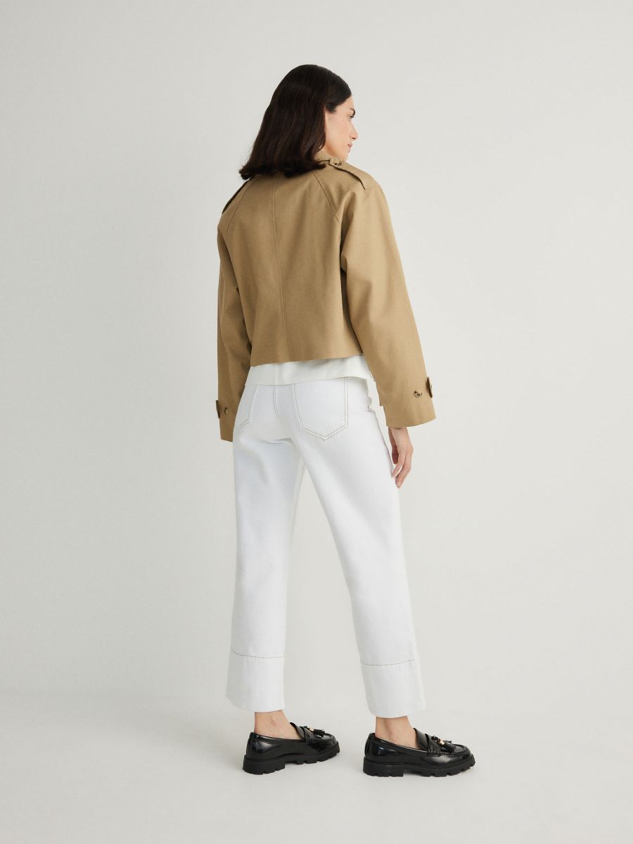 LADIES` OUTER JACKET - bež - RESERVED - 4