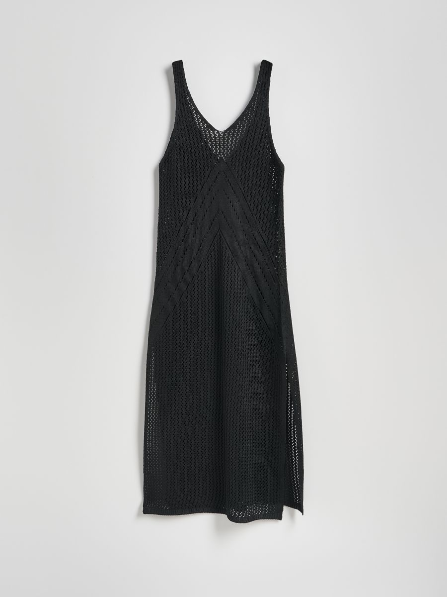 Cache-maillot de plage ajouré - Noir - RESERVED - 5