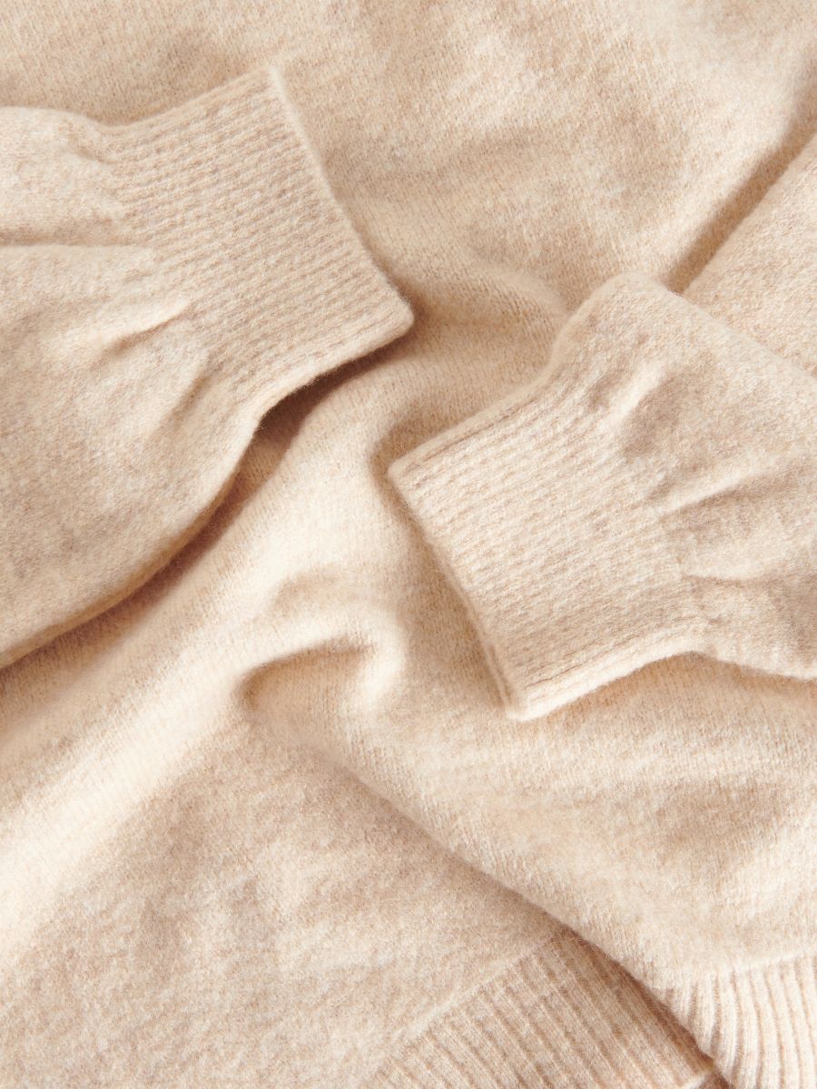 Cold shoulder jumper - nude - RESERVED - 7