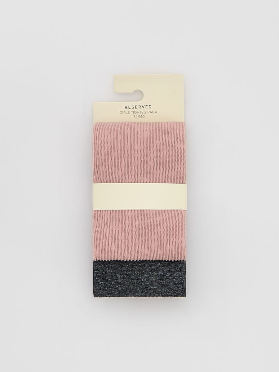 Tights i mikrofibrer i 2-pack - MATT ROS - RESERVED
