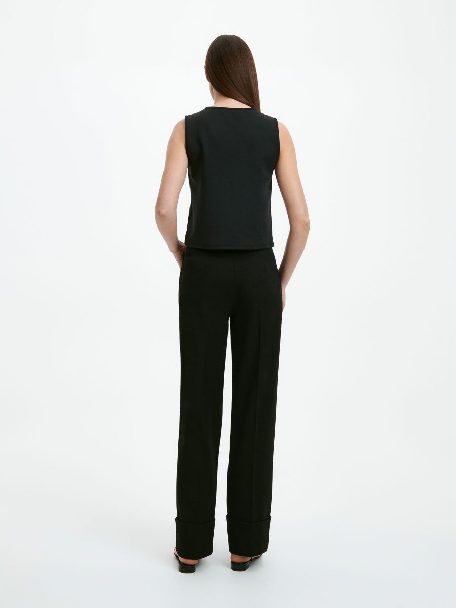 Plain trousers - black - RESERVED - 3