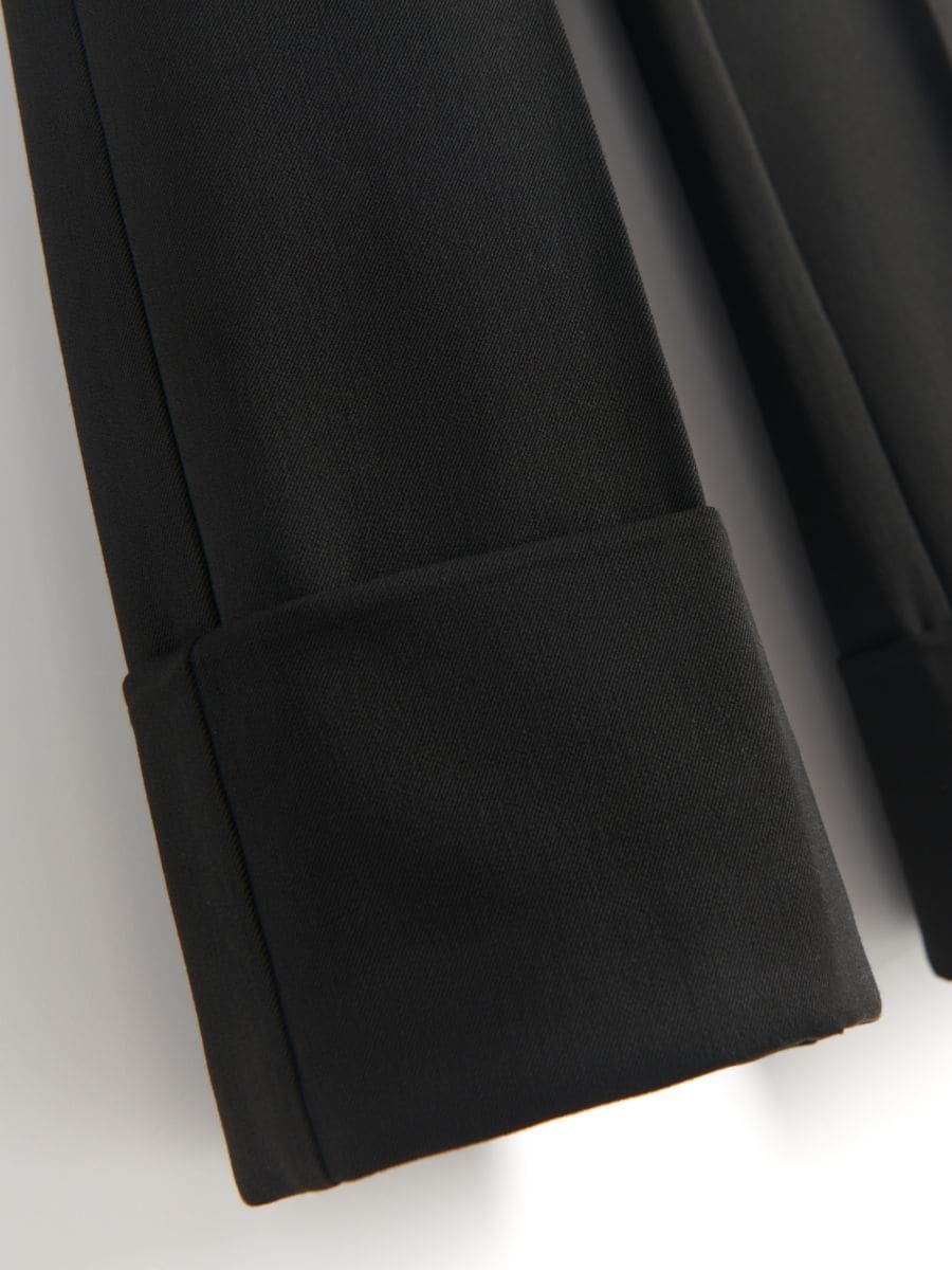 Plain trousers - black - RESERVED - 5