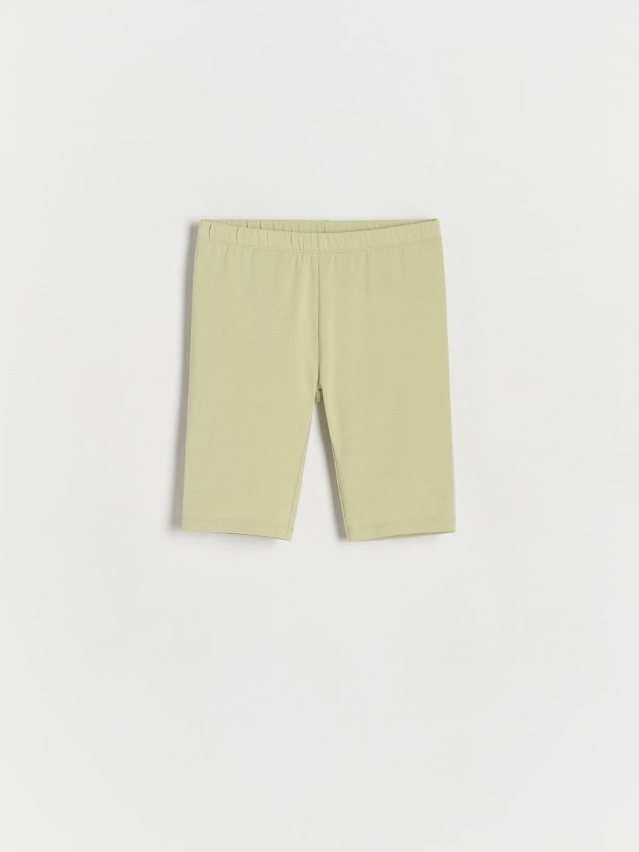 GIRLS` SHORTS - LJUS OLIV - RESERVED