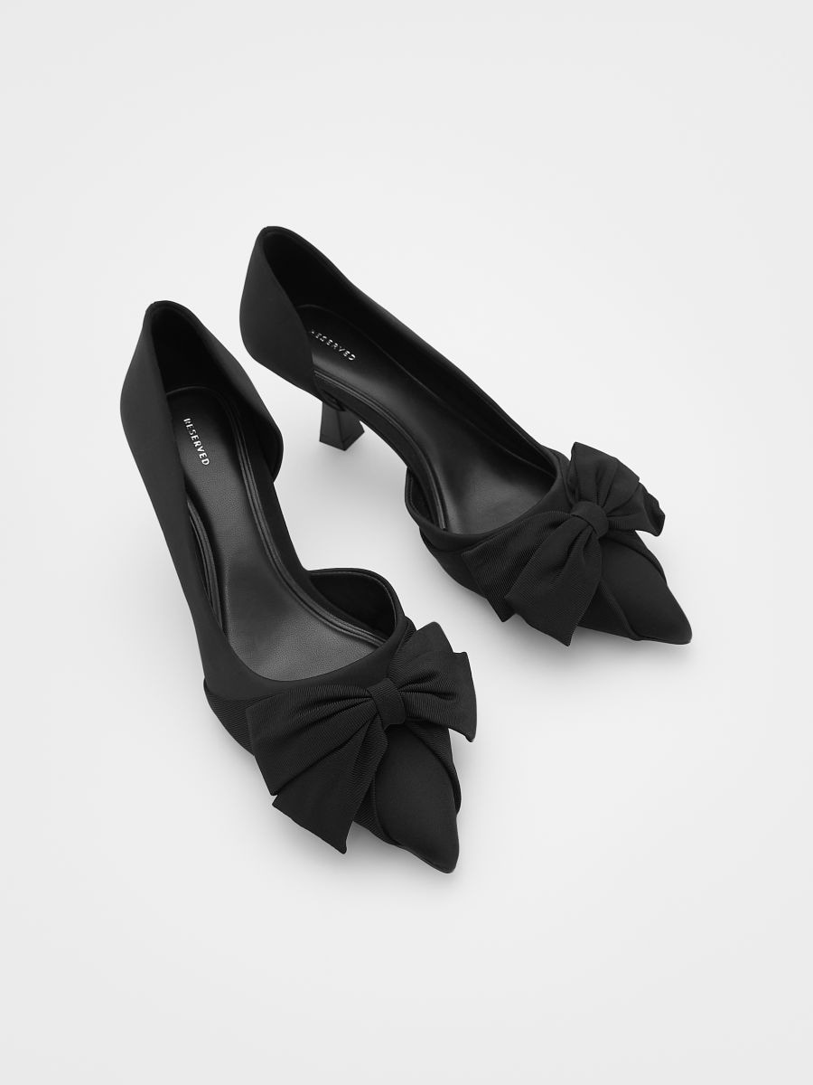 Kitten heel pumps - black - RESERVED - 3
