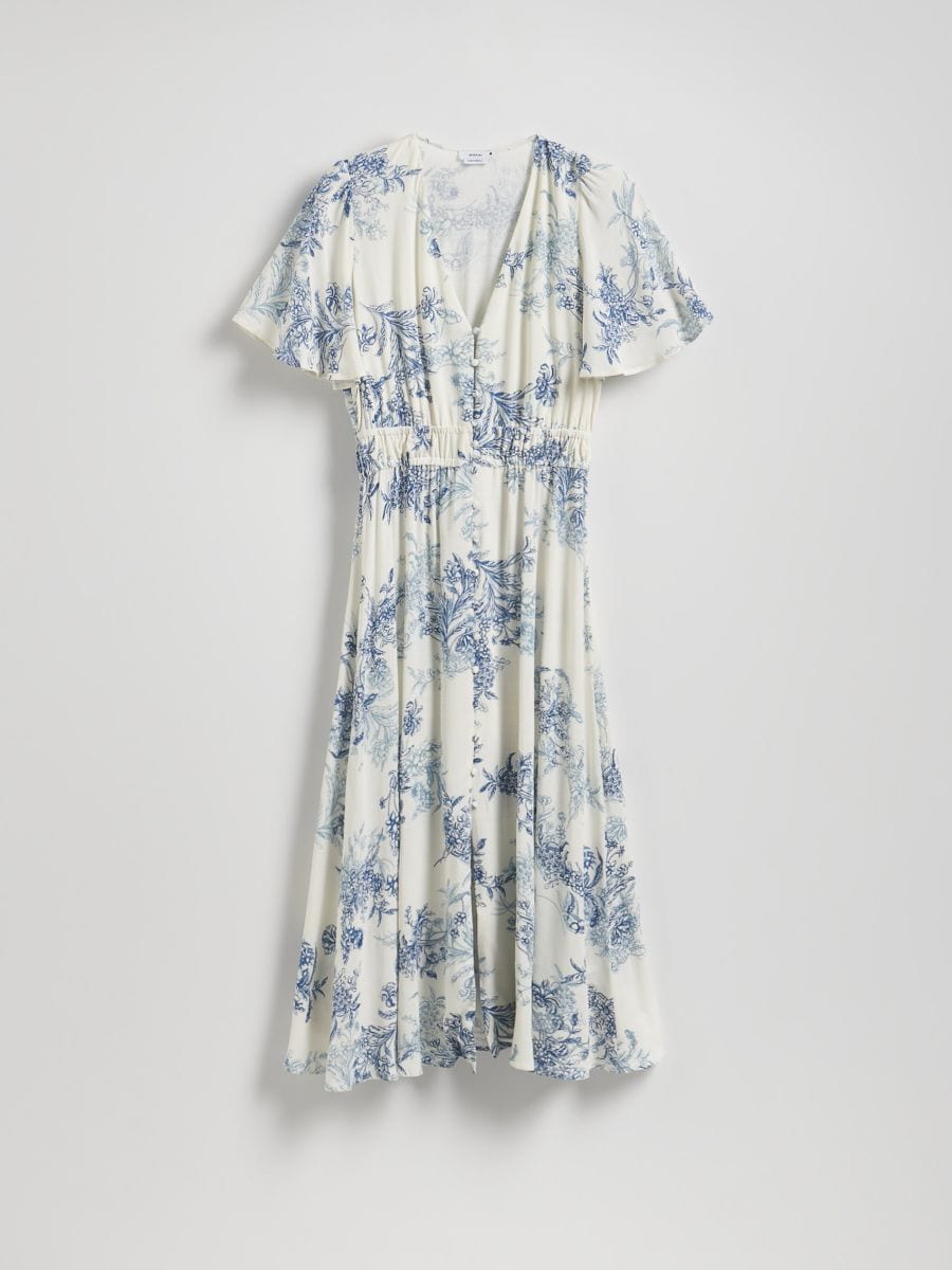 LADIES` DRESS - ΜΠΛΕ - RESERVED
