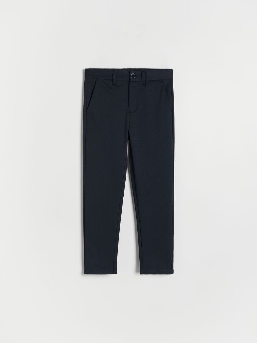 BOYS` TROUSERS - mornarsko plava - RESERVED