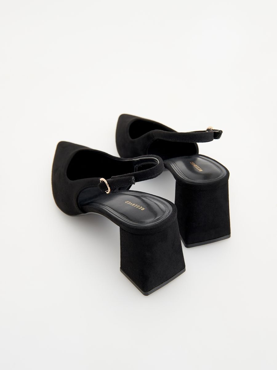 Pumps with open heel - black - RESERVED - 4