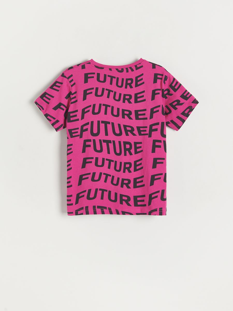 T-shirt with print - fuchsia - RESERVED - 3