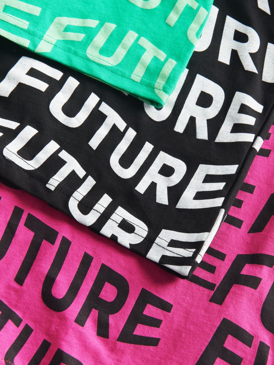 T-shirt with print - fuchsia - RESERVED - 4