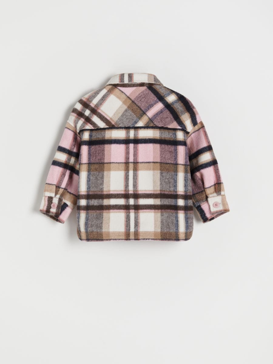 Check shacket - pink - RESERVED - 7