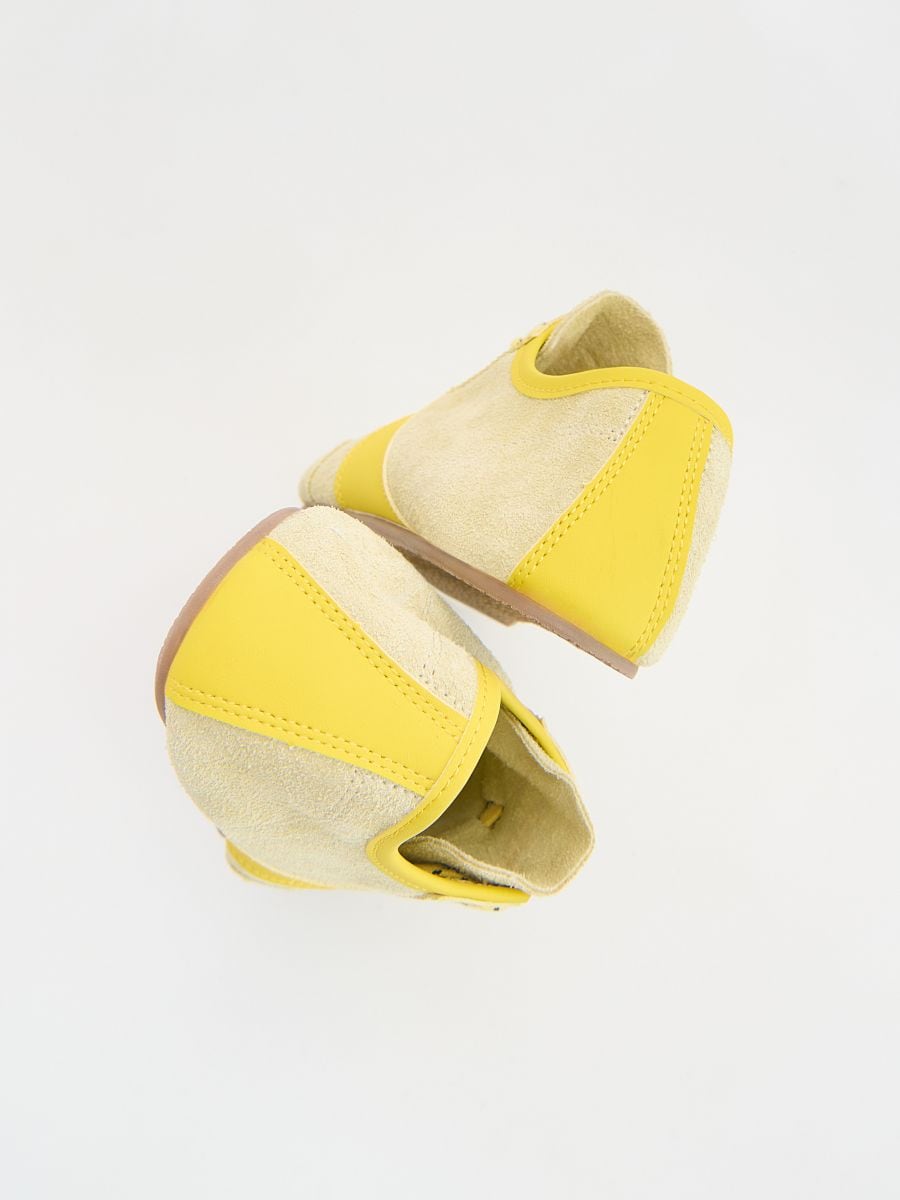Baskets en daim - jaune clair - RESERVED - 3