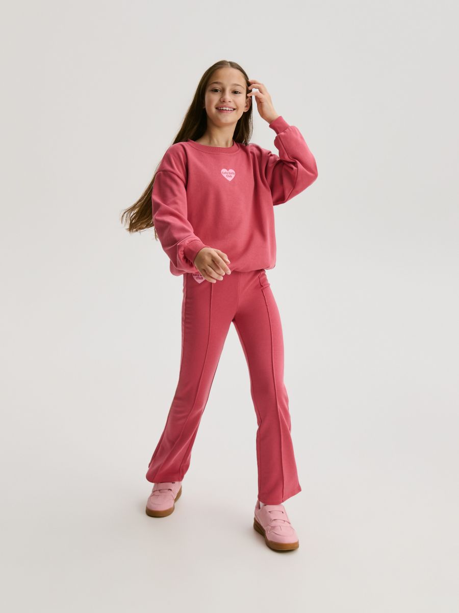 Jersey-Set mit hohem Baumwollanteil - rose - RESERVED