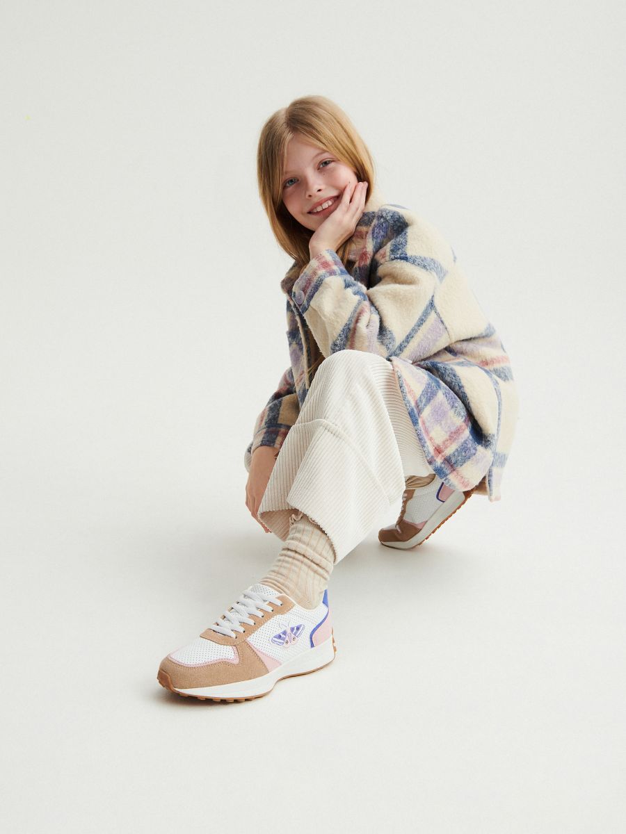 Check shacket - lavender - RESERVED - 11