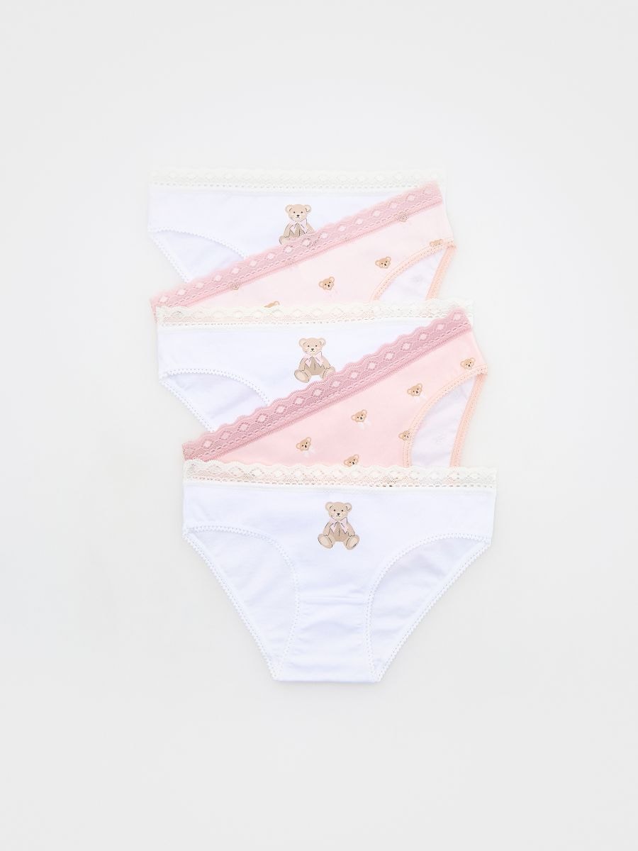 GIRLS` BRIEFS MULTI - bijelo - RESERVED