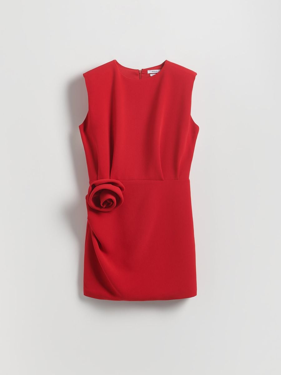 LADIES` DRESS - ΚΟΚΚΙΝΟ - RESERVED