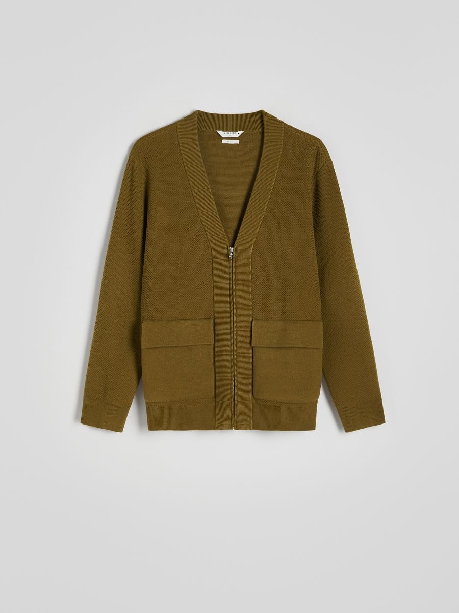 Light olive green cardigan hotsell