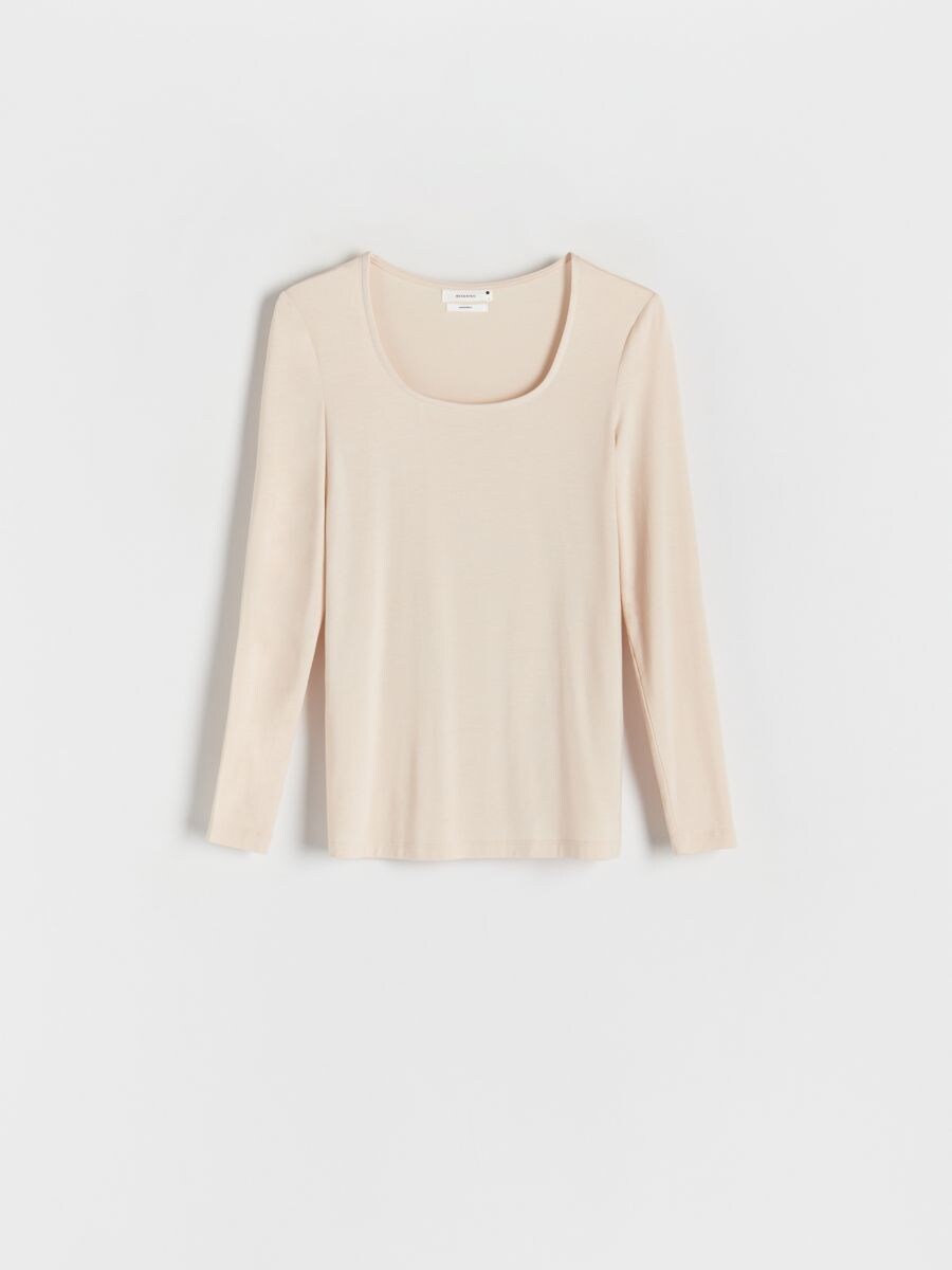 Modal top - nude - RESERVED - 4
