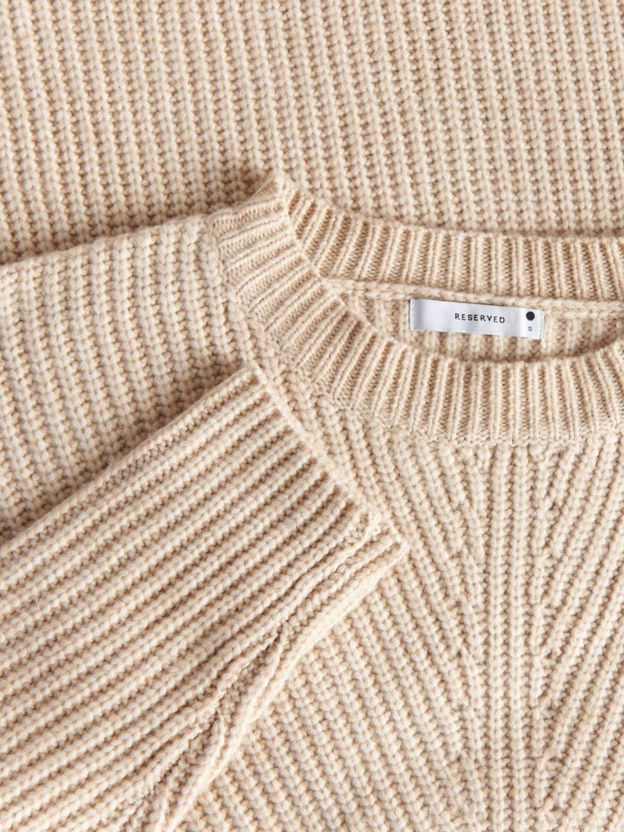 Plain jumper - nude - RESERVED - 2