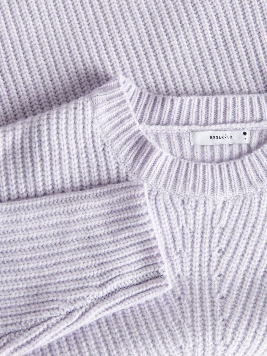Plain jumper - lavender - RESERVED - 2