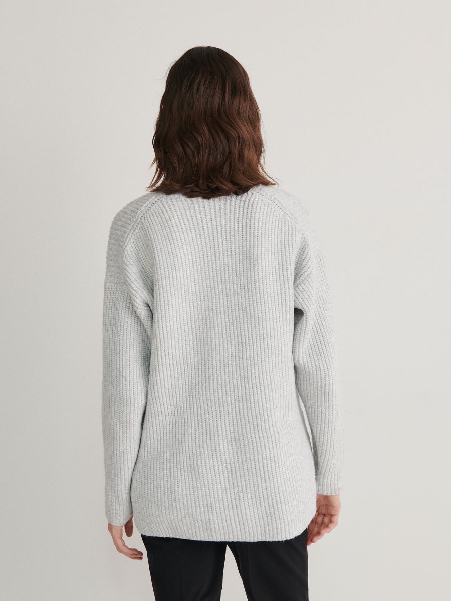 Plain jumper - light grey - RESERVED - 2