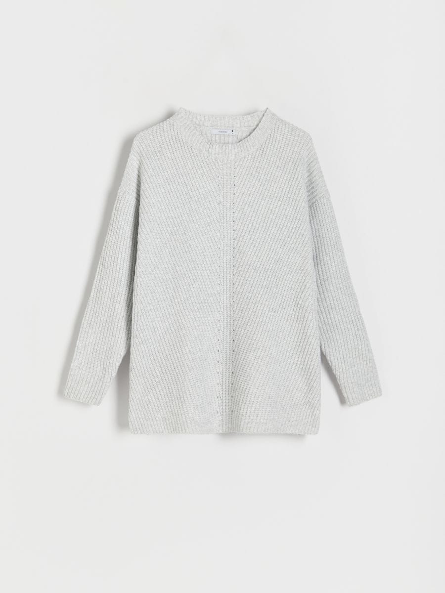 Plain jumper - light grey - RESERVED - 4