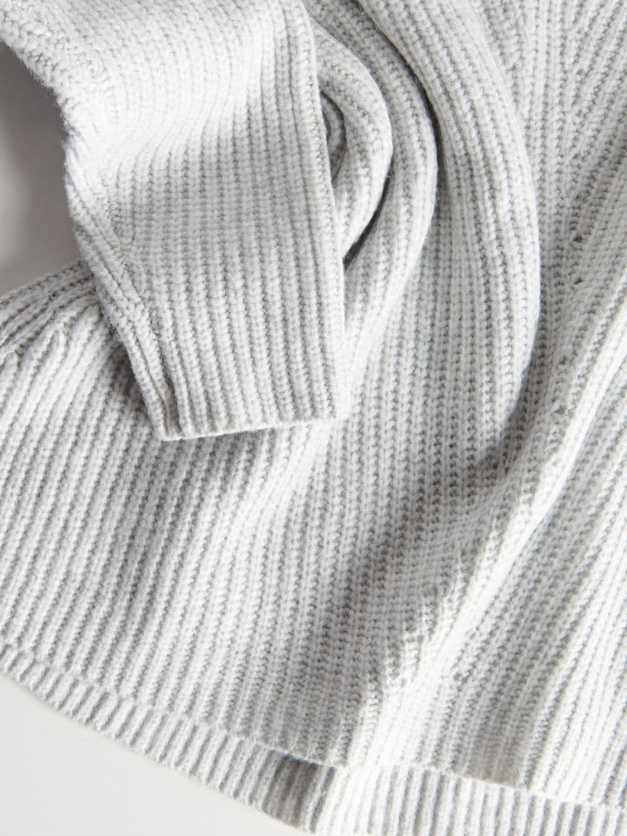 Plain jumper - light grey - RESERVED - 5