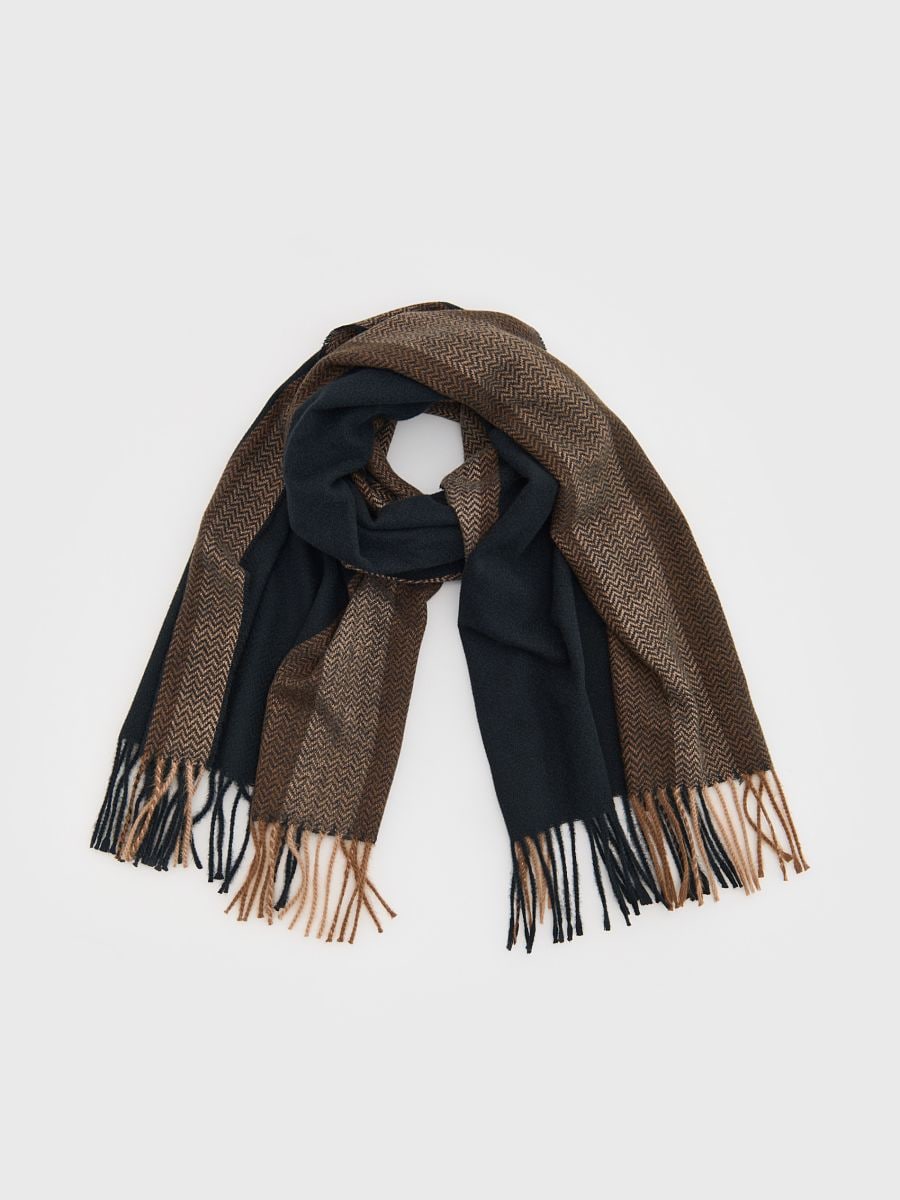 Écharpe à franges - Beige - RESERVED - 4