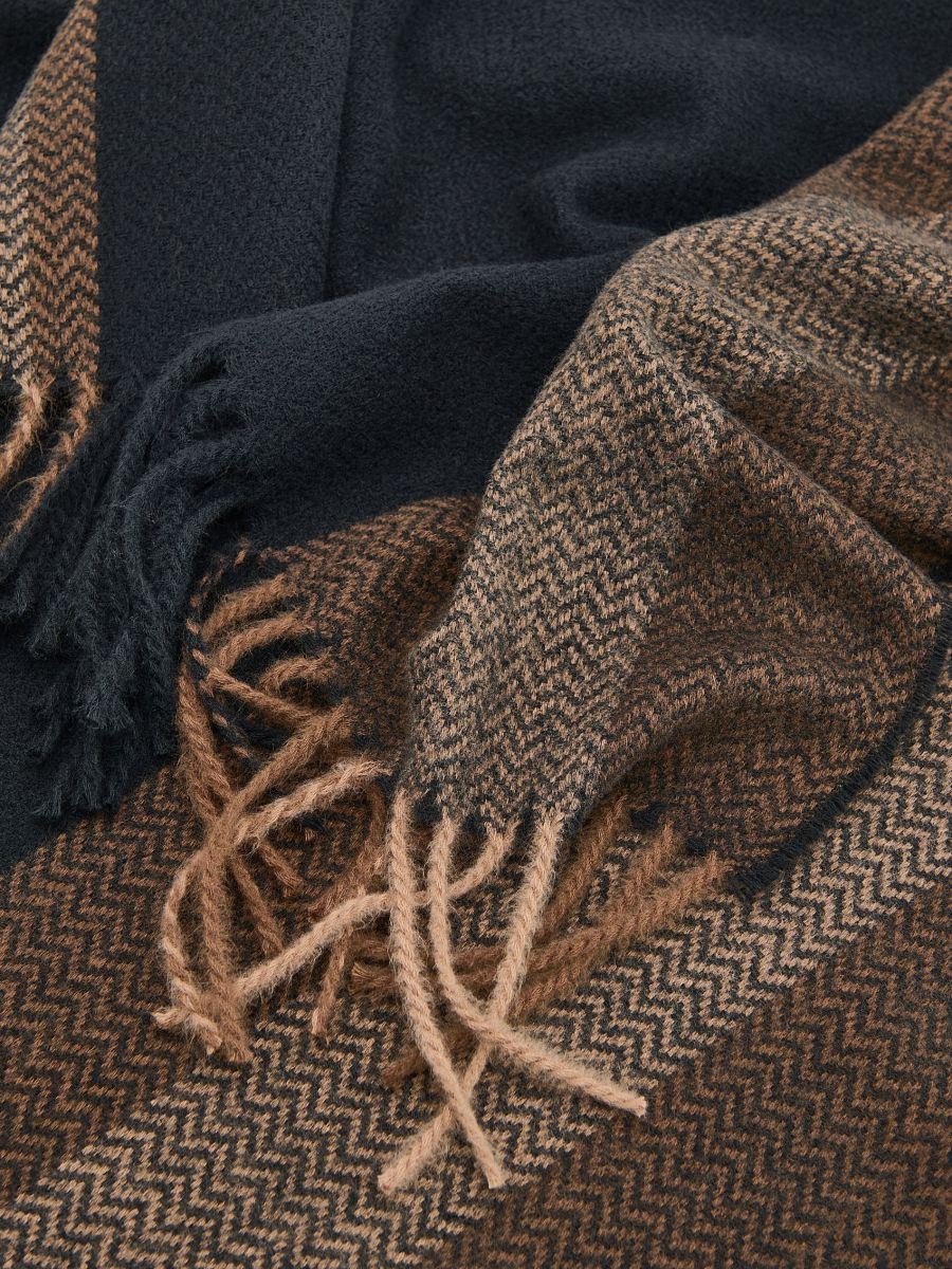 Écharpe à franges - Beige - RESERVED - 5