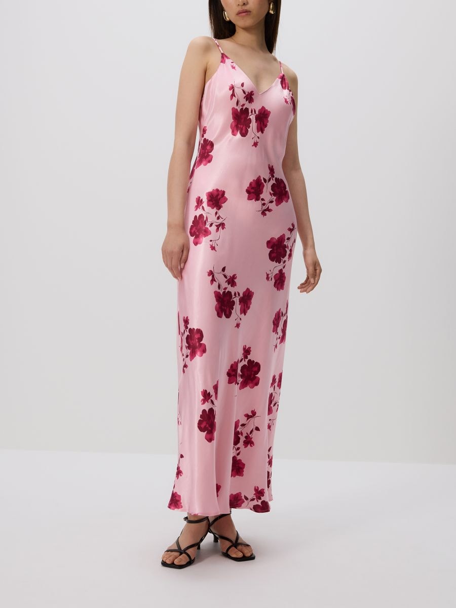 Robe en viscose - Multicolore - RESERVED - 7